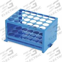Tube Rack: Steel, (24) Tubes (MPN 30400118). Key specifications — Material: Steel; Product Type: Test Tube Rack; Total Holding Capacity: (24) Tubes; Brand: OHAUS.