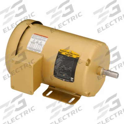 BALDOR General Purpose Motor: Rigid Base Mount, Totally Enclosed Fan Cooled, 1 hp - Rigid Base 3-Phase General Purpose AC Motors