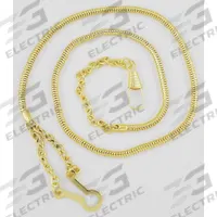 HEROS PRIDE Whistle Chain: Whistle Chain, Metal, Gold, Button Hook (MPN 4020G). Key specifications — Includes: Button Hook; Color: Gold; Material: Metal.