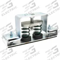 MASON Floor-Mount Vibration Isolator: Spring, 800 lb Capacity, 5 1/8 in Ht, 2 1/2 in Wd, Green (MPN 5XR66). Key specifications — Brand: MASON; Spring Color: Green.