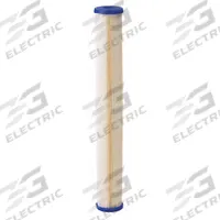 APPROVED VENDOR Water Filter Cartridge: 20 micron, Pleated, 10 gpm, 20 in Overall Ht (MPN 255487-75). Key specifications — Brand: APPROVED VENDOR; Filter Media: Resin-Impregnated Pleated-Cellulose Polyester.