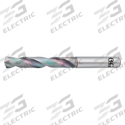 OSG A BRAND Jobber Length Drill Bit: 2.5 mm, 140° X-Thinning Point - Solid Carbide Jobber-Length Drill Bits for Steel & Cast Iron