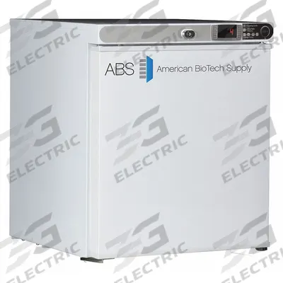 AMERICAN BIOTECH SUPPLY Lab Refrigerator: 1 cu ft, Tabletop, 1°C to 10°C, 19 1/4 in Overall Dp - High Performance Lab Refrigerators