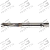 OSG Spiral Flute Tap: M8x1.25 Metric, 6H, 3 Flute, Bottoming Chamfer (MPN 1311300608)