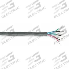 CAROL Communication Cable: 100 ft Cable Lg, 7 Strands, 22 AWG, Computer Systems/Control Systems, PVC (MPN C1353A). Key specifications — Application: Computer Systems; Fire Rating: Commercial; Insulation Material: Plastic; Jacket Material: PVC; Manufacturer Part Number: C1353A; Product Type: Communication Cable; Shielding Material: Aluminum; Brand: CAROL.