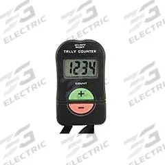 TRUMETER Digital Hand Tally Counter: Top Coming (TC), Top Coming (TC), Handheld Mounting, Black, LCD (MPN E3-1804). Key specifications — attr1048545: E3-1804; attr1048549: TRUMETER; attr1048546: Black; attr1048550: LCD; attr1048554: Black; attr1048558: Counter Has Large Buttons and Audible Beeper Sounds; attr1048564: Right Hand Top Coming; attr1048565: Handheld.