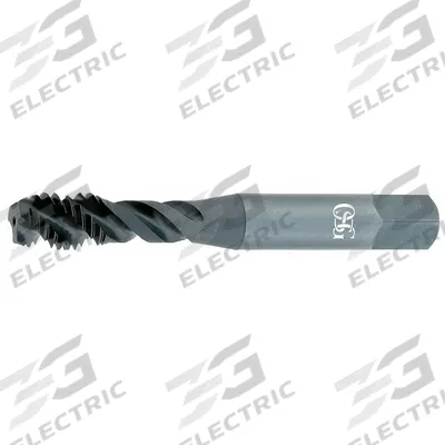 OSG Spiral Flute Tap: 1/4"-28 UNF, H5 / 2B-3B, 3 Flute - Spiral-Flute Taps for Steel & Stainless Steel