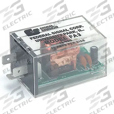 FEDERAL SIGNAL Automotive Flasher: 12V DC, Flasher Relay - Flasher Relays