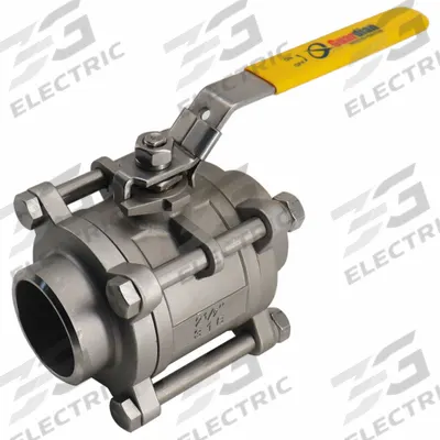 APPROVED VENDOR Manual Two-Way Ball Valve: 1/4 in, 316 Stainless Steel, Straight Valve Body - Stainless Steel Ball Valves