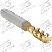 OSG Spiral Flute Tap: 1/4"-28 UNF, 2B, 3 Flute, Bottoming Chamfer, TiN Coated High Speed Steel (MPN 2985705)