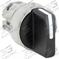 SCHNEIDER ELECTRIC Short-Handled Selector Switch: 22 mm Panel Mount Size, 3 Positions, Series XB4 (MPN ZB4BD5). Key specifications — Action: Momentary/Maintained/Momentary; Cam: No Cam Included; Brand: SCHNEIDER; Switch Bezel Material Type: Metallic.