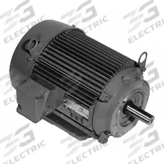 U.S. MOTORS General Purpose Motor: C-Face Mount, Totally Enclosed Fan Cooled, 5 hp, 208-230/460V AC (MPN U5P2EC). Key specifications — Brand: U.S. MOTORS; Nameplate Voltage @ 60 Hz: 208-230/460V AC; Full Load Current @ 60 Hz: 13.6-12.3/6.2 A; Nameplate RPM @ 60 Hz: 1,800 RPM; Motor Enclosure: TEFC.