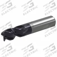 WIDIA Corner Chamfer End Mill: Carbide, TiAlN Coated, 4 Flute, 3/8" Mill Dia, 1/2" LOC, 0.02" Chf (MPN W401E10005CTT WU20PE)