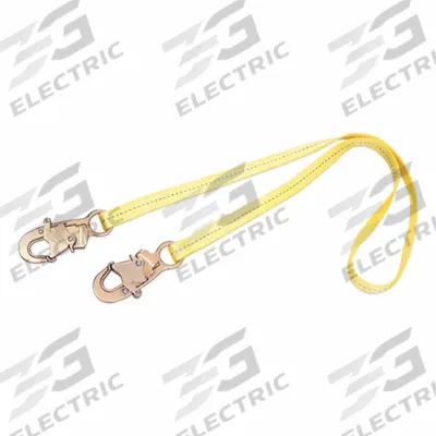 3M DBI-SALA Positioning Lanyard: Steel Snap Hook, Steel Snap Hook, 4 ft Lg - Positioning & Restraint Lanyards