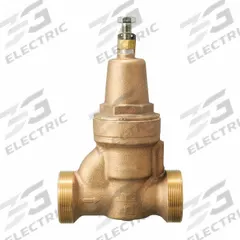 WATTS Water Pressure Reducing Valve: NPT x NPT, 1 1/4 in Pipe Size, Brass, 25 psi to 75 psi (MPN 11/4 LF N55BU). Key specifications — Brand: WATTS; Low-Lead Compliance: Low-Lead Compliant.