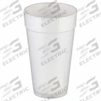 DART Disposable Hot Cup: 20 oz Capacity, White, Foam, Unwrapped, Patternless, 500 PK (MPN 20J16). Key specifications — attr552470: DART; attr561678: Yes; attr552476: Foam; attr552475: PK; attr552478: No; attr552482: Patternless.
