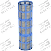 AMIAD Strainer Screen: Mesh, 0.0117 in Screen Size, Stainless Steel (MPN 700101-000417). Key specifications — Screen Material: Stainless Steel; Brand: AMIAD; Color: Blue.
