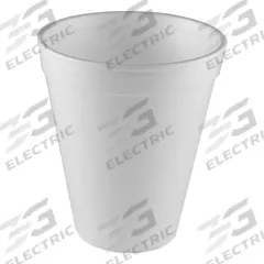 WINCUP VIO Disposable Cup: 12 oz Capacity, White, Plastic, Unwrapped, Patternless, 1,000 PK (MPN 221971). Key specifications — attr552470: WINCUP VIO; attr561678: No; attr552476: Plastic; attr552475: PK; attr552478: No; attr552482: Patternless.