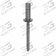Blind Rivet,1.713" L,0.1875" dia,PK25: Inch, 1 23/32 in Overall Lg, 13/32 in Body Lg, Dome, 25 PK (MPN MGLP-R6-4-PKT). Key specifications — Brand: MAGNA-LOK.