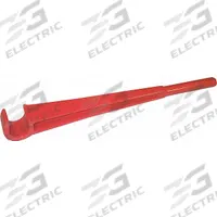 WHEELER-REX Valve Wheel Wrench: 1 in Head Size, 14 in Overall Lg, Aluminum, Painted, Nonsparking (MPN 8714). Key specifications — attr310395: Yes; attr310394: Painted; attr310393: Aluminum; attr324959: WHEELER-REX.