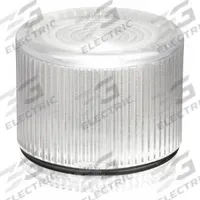 EATON Push Button Cap: 30 mm Panel Size, Illuminated, Non-Metallic, Clear (MPN 10250TC25). Key specifications — Manufacturer Part Number: 10250TC25; Compatible Operator Illumination: Illuminated; Compatible with Series: 10250T; Head Attachment Type: Screw-On; Head Material: Plastic; Brand: EATON.