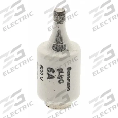 BUSSMANN IEC Fuse: Time Delay, 6 A, 500 V AC - IEC Type D Fuses
