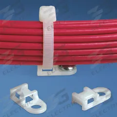 PANDUIT Cable Tie Mount: 0.2 in Slot Wd, 0.07 in Slot Ht, Natural, 0.37 in Wd, 0.19 in Ht, 1,000 PK (MPN TA1S10-M). Key specifications — For Use With: Miniature, Intermediate and Standard Cable Ties; Size: 0.74 in L x 0.37 in W x 0.19 in H; Color: Natural; Screw Mount Hole Size: #10; Brand: PANDUIT.