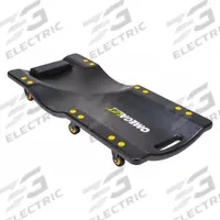 Creeper: Heavy-Duty, 300 lb Max Load Capacity, 4 1/4 in Ht Range, Plastic (MPN 91900). Key specifications — Frame Material: Plastic; Height Range: 4-1/4 in; Duty Rating: Heavy-Duty; Dimensions: 17 in x 4-1/4 in; Headrest Style: Padded; Brand: OMEGALIFT.