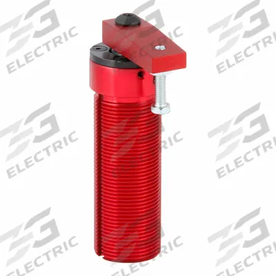 DE-STA-CO Pneumatic Swing and Toggle Clamp: 18 lbf Capacity, RH Swing - Threaded-Body Air-Powered Swing Clamps