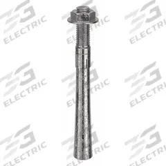 MKT FASTENING Wedge Anchor: 8 1/2 in Overall Lg, 3/4 in Dia, 3/4"-10 Thread Size, Plain, Plain, 5 PK (MPN 273481S). Key specifications — Brand: MKT FASTENING; Finish Type: Plain.