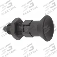KIPP Indexing Plunger: Locking, Steel, M8x1 Thread, 6 N to 12 N Nose Force (MPN K0338.4004). Key specifications — Brand: KIPP.