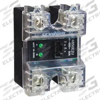 CRYDOM Dual Solid State Relay: Surface Mounted, 50 A Max Output Current, SCR, AC Output (MPN CC2450W2V). Key specifications — Brand: CRYDOM; Current Type: AC; Electrical Connection: Screw Clamp; Finger Safe: Yes; Input Current: 10 mA; Maximum Output Current without Heat Sink: Not Recommended; Mounting Style: Panel; Output Voltage: 24 to 280V AC.