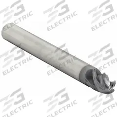 WIDIA HANITA Ball End Mill: Carbide, TiAlN Coated, 4 Flute, 3/4" Mill Dia, 1" LOC, 6" OAL (MPN TF4VP019017)