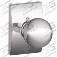 SCHLAGE Door Lockset: Dummy Knob Locksets, Chrome (MPN F170 ORB 625 CEN). Key specifications — Lockset Style: Century.