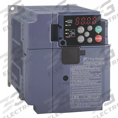 FUJI ELECTRIC Variable Frequency Drive: In Phase Three, Out Phase Three, 25 hp, No Bypass - Fuji FRENIC Ace