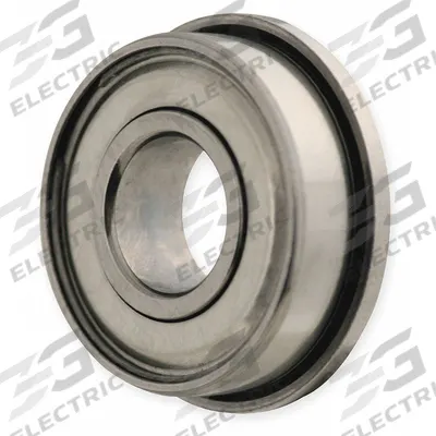 Dayton Flanged Radial Ball Bearing: R8, 1/2 in Bore, 1.225 in Flange Dia, Dbl Shield - General Purpose Flanged Ball Bearings