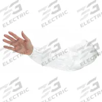 DUPONT Protective Sleeves: ISO 4, 10 Federal 209E Clean Room Class, Sterile, Bound Seam, 100 PK (MPN IC501BWH000100CS). Key specifications — Color: White; Seam Style: Bound; Brand: DUPONT.