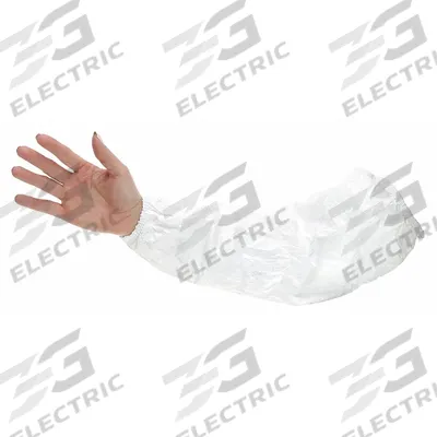 DUPONT Protective Sleeves: ISO 4, 10 Federal 209E Clean Room Class, Sterile, Bound Seam - Cleanroom Sleeves for Hazardous Powders & Non-Hazardous Applications