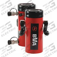 BVA HYDRAULICS Hydraulic Ram: Double Acting, 75 ton Nominal Capacity, 6 in Nominal Stroke Lg, Steel (MPN HD7506). Key specifications — attr98927: BVA HYDRAULICS.