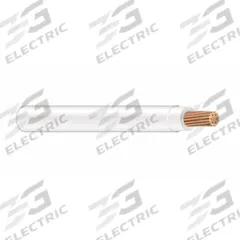 Building Wire: Copper, 4 AWG, 1 Conductors, Stranded, White, 1,000 ft Lg, THHN/THWN-2 (MPN WXP-6G-0401-01-1000). Key specifications — Voltage: 600 V; Brand: APPROVED VENDOR.
