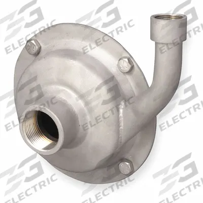 Dayton Centrifugal Pump Head: Centrifugal Pump Head, 56J NEMA, 2 hp Max. Horsepower - Straight Centrifugal Pump Heads