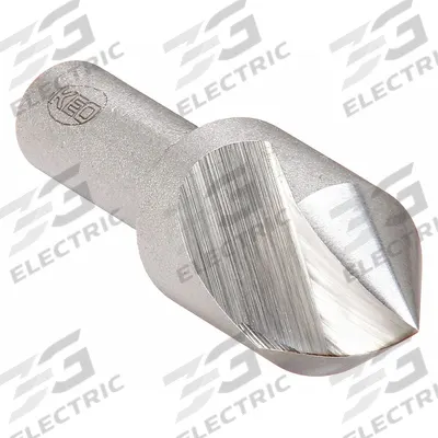 KEO Countersink: 60°, 1 Flute, 1/2 in Body Dia - Fast-Cutting Single-Flute Countersinks