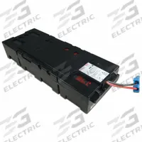 APC BY SCHNEIDER ELECTRIC UPS Replacement Battery: 48 V DC Volt, Detachable Cable (MPN APCRBC115). Key specifications — Battery Connection: Detachable Cable; Compatible with Manufacturer Model Number: SMX48RMBP2US.