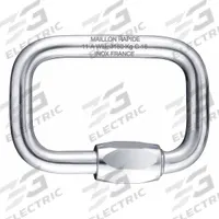 MAILLON RAPIDE Connecting Link: Quick Link, Steel, 1 11/16 in Overall Lg, 1 11/16 in Overall Wd (MPN S-060-GS). Key specifications — attr994664: MAILLON RAPIDE.
