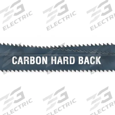 MORSE Band Saw Blade: Carbon Steel, 7 ft 9-1/2 in, Hard Back, 1/2 in Blade Wd - Wood-Cutting Blades for Straight Cuts