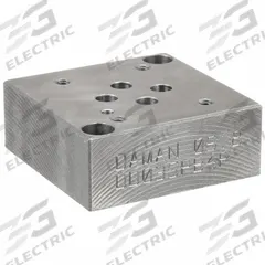 PARKER Subplate Bottom Port: 5,000 psi Max Pressure, D03 NFPA Size, Ductile Iron, 2.5 in Overall Ht (MPN SPD22NS35). Key specifications — Body Material: Ductile Iron; Brand: PARKER; NFPA Size: D03; Port Connection Type: NPT.