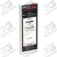 NEXTTEQ Detector Tube: NEXTEQ NX-1000, Cl2, Gas Detection Tube, Chlorine ( Cl2 ), With Pump, 10 PK (MPN NX122H). Key specifications — attr914051: Chlorine; attr914053: 1 to 40 ppm.