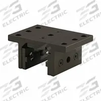 T-Slot Framing System Rollers: 45 Series, 120 mm L x 56.4 mm W x 80 mm H, Black, Double Flanged (MPN 45-6525-BLACK). Key specifications — Brand: 80/20; Housing Material: Aluminum; Includes: Shims; Finish: Anodized; Includes Fasteners: Yes.