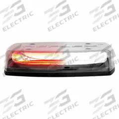 CODE 3 Mini Light Bar: Emergency Vehicle Mini Light Bar, Red/White, 40.8 W Watt, Clear, LED, IP65 (MPN C5550CRW). Key specifications — Brand: CODE 3; Lens Color: Clear; Number of Flash Patterns: 91; Installation Type: Permanent; Operating Voltage: 12-24V DC.
