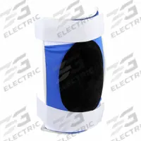 IMPACTO Knee Pad: Universal, 2 Straps, Hook-and-Loop (MPN ER802). Key specifications — Cap Material: Leather; Color: Black; Pad Material: Plastic; Strap Material: Elastic; Brand: IMPACTO; Closure: Hook-and-Loop; Product Type: Knee Pad.
